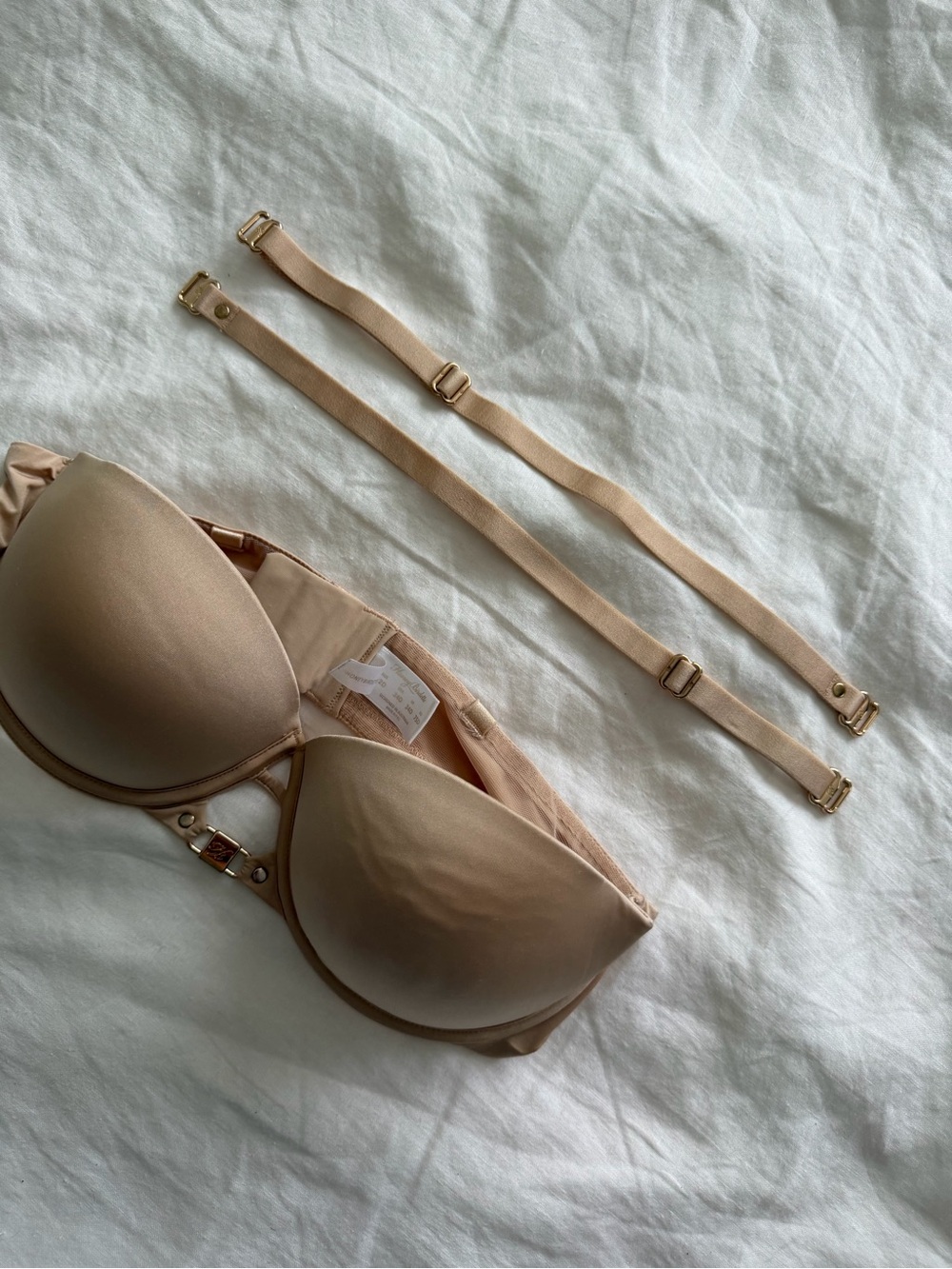 Honey Birdette Beige Convertible Strapless Bra